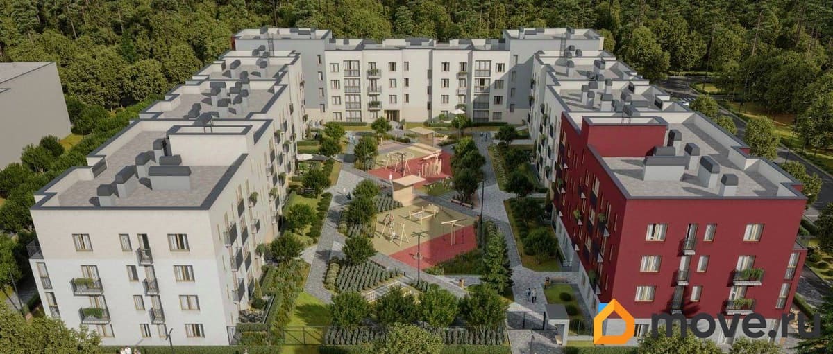 1-комн. квартира, 50.4 м²