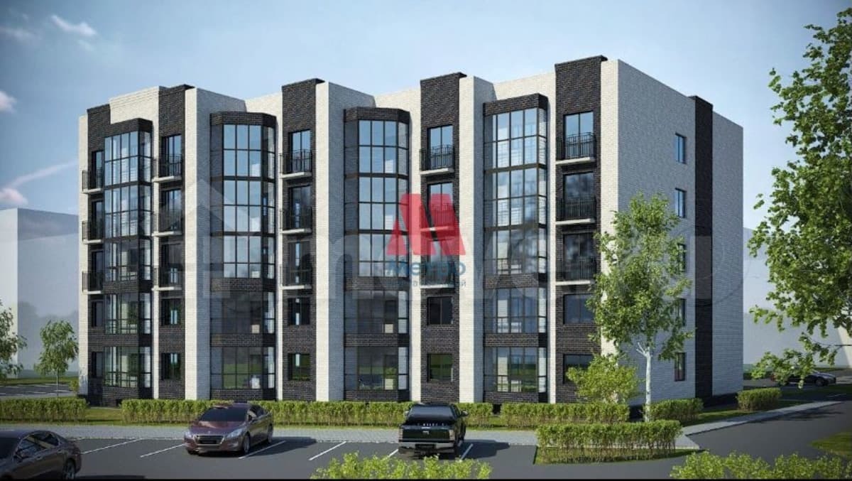 2-комн. квартира, 54.5 м²