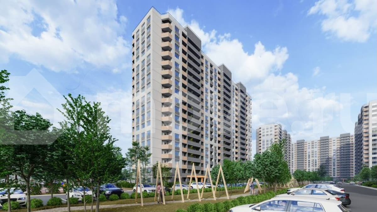 3-комн. квартира, 73.9 м²