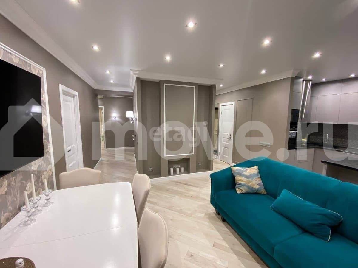3-комн. квартира, 77.7 м²