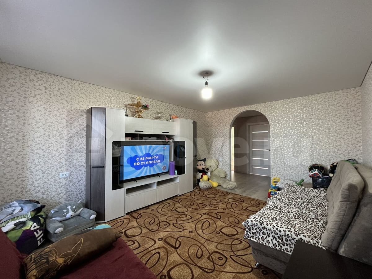 3-комн. квартира, 63.6 м²