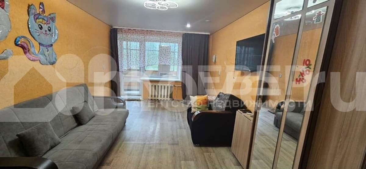 студия, 32.9 м²
