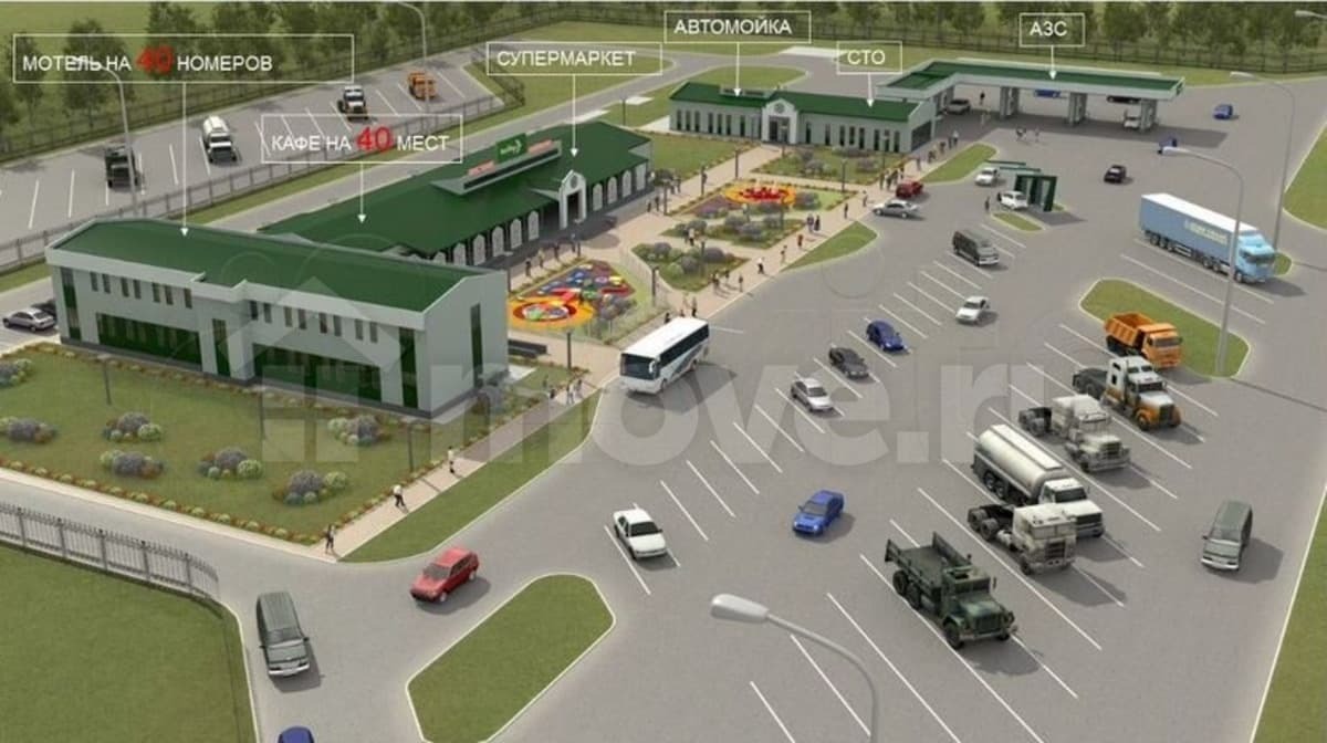 земля промышленного назначения, 4 га